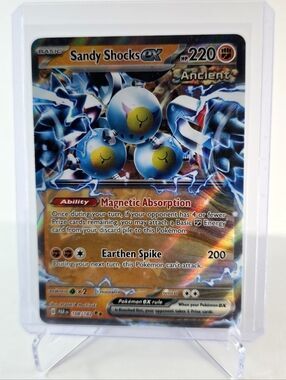 Pokémon TCG - Sandy Shocks ex - Prismatic Evolutions - Double Rare - 056/131